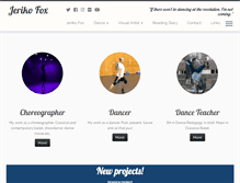 Tablet Screenshot of jerikofox.com